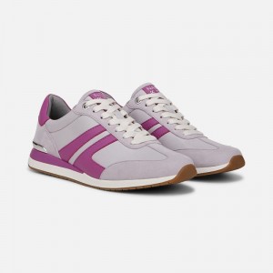 Naturalizer Women's Lorena Lace Up Sneakers Purple CJ59-5609V1