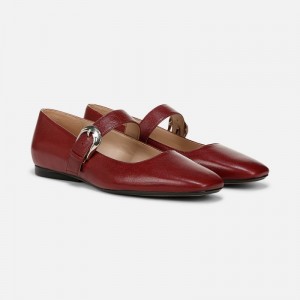 Naturalizer Women's 27 EDIT Carter Mary Janes Red SQ23-7083U2