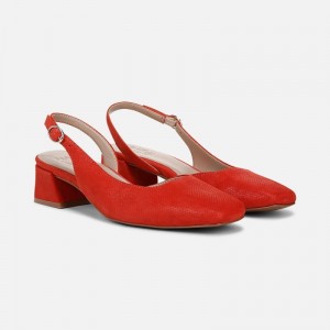 Naturalizer Women's Jayla Slingback Pumps Red GL55-8905K1
