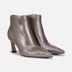 Naturalizer Women's 27 EDIT Esme Booties Silver RM64-9824A6