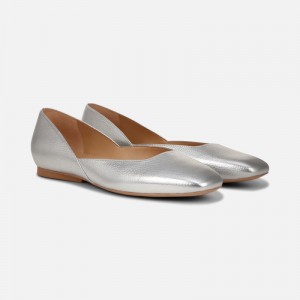 Naturalizer Women's Cody Ballet Flats Silver ZW70-7690P7