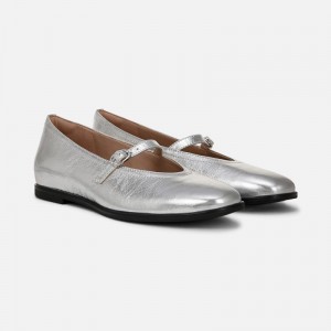 Naturalizer Women's Elina Mary Janes Silver GO91-9321G1