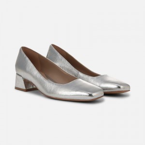 Naturalizer Women's Jayla Pumps Silver OJ82-5422G9