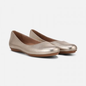 Naturalizer Women's Maxwell Ballet Flats Silver MU52-2962K9
