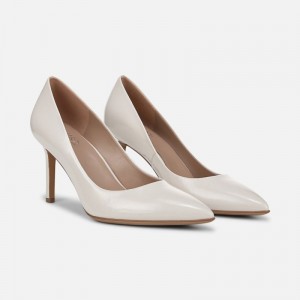 Naturalizer Women's Anna Pumps White AJ42-9172L0