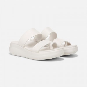 Naturalizer Women's Drift 2 Platform Sandals White RR66-0506H2