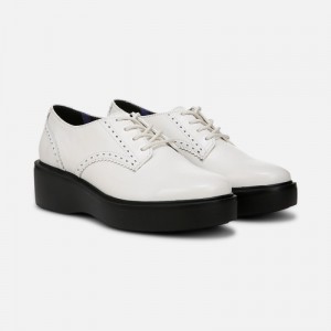 Naturalizer Women's Obtain Lace up Derby Shoes White JD05-0645J7