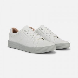 Naturalizer Women's SOUL Neela Platform Sneakers White / Grey XQ73-8843D3