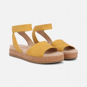 Naturalizer Women's SOUL Deara Sandals Yellow DK00-4560O1