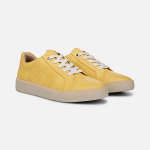 Naturalizer Women's SOUL Neela Platform Sneakers Yellow RZ06-9936U1